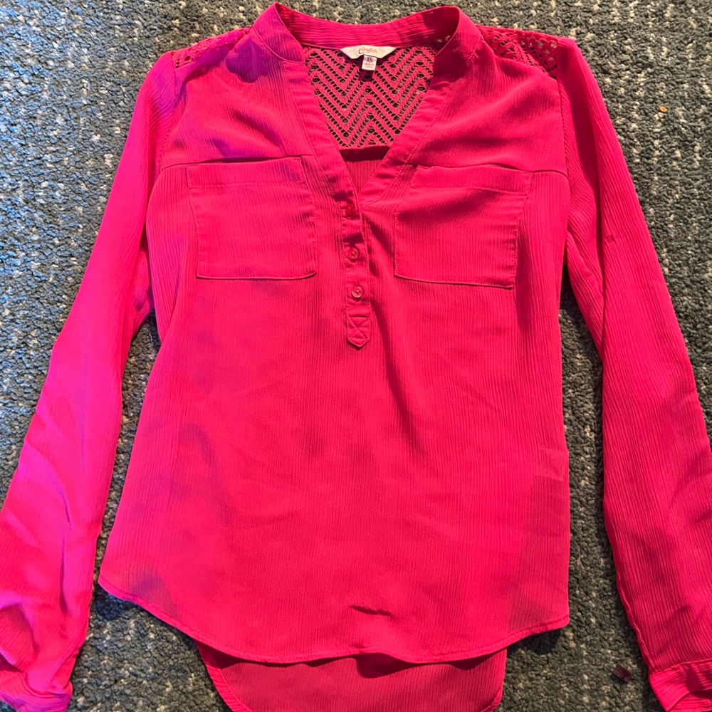 Pink blouse